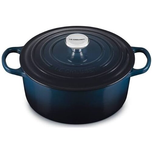 Le Creuset Signature Bräter rund 26 cm nuit Cene