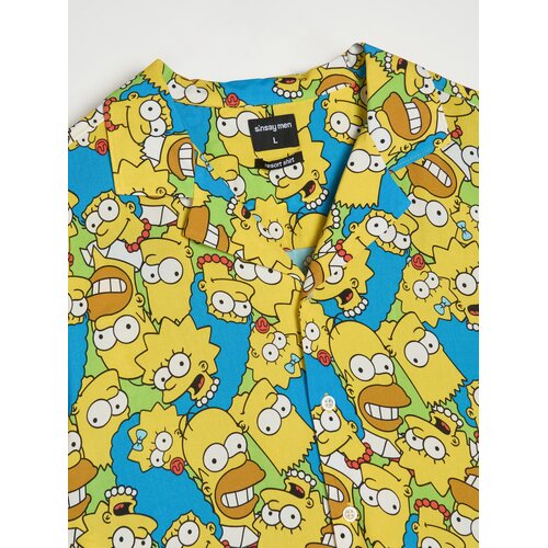 Sinsay Ko&amp;scaron;ulja kratkih rukava od viskoze The Simpsons Slike