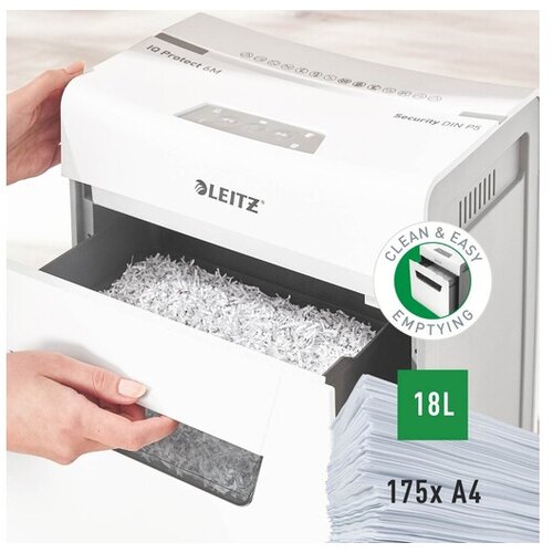 Leitz Uničevalec dokumentov iq protect premium 6m p5 2x15 80950000 Cene