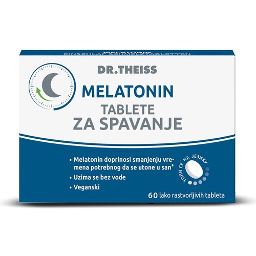 Dr. Theiss Dr Theiss Melatonin, 30 lako rastvorljivih tableta Cene