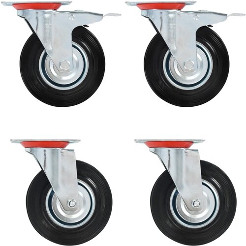vidaXL Okretni kotačići 24 kom 125 mm Cijene