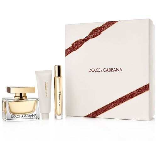 Dolce &amp;amp; Gabbana The One set: Eau de Parfum 75 ml + Eau de Parfum 10 ml + losion za tijelo 50 ml Slike