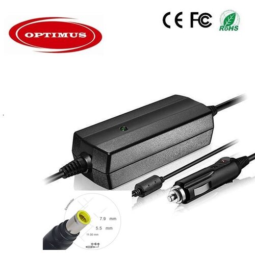 Optimus 90W auto punjač za laptop (19V/4.74A, 7.9x5.5mm) Cijene