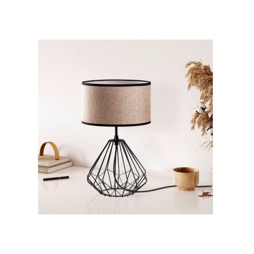 Opviq Set stolnih lampi Diamond-S-707, 25x25x43 cm, IP20, 2 komada, Smeđe-crna Slike