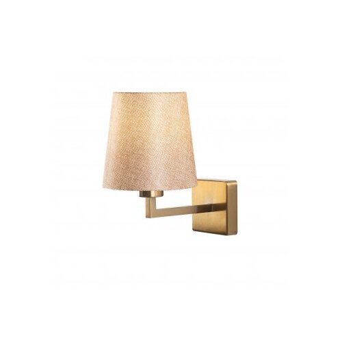 Opviq Zidna lampa PROFILI antique/ bež, metal/ platno, 18 x 24 cm, visina 30 cm, visina sjenila 18 cm, E27 40 W, Profil - 4651 Slike