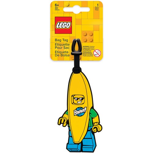 Lego etiketa za torbu: Tip u banana kostimu ( 53057 ) Slike