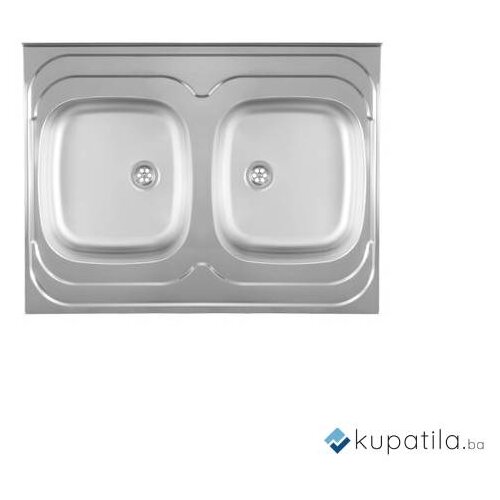  Sudoper nadgradni dvodjelni Standard Metalac Slike
