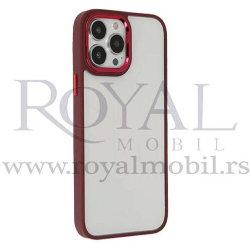  futrola clear sa bamperom za samsung S906 galaxy S22 plus bordo Slike