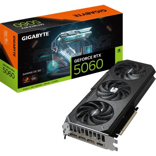 Gigabyte Grafička karta GeForce RTX 5060 Gaming OC GV-N5060GAMING OC-8GD 8GB GDDR7 Cene