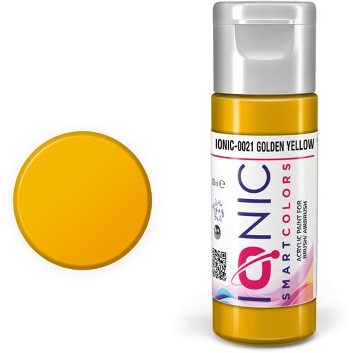 AMMO by MIG Jimenez AMMO Ionic Smart Colors Golden Yellow 20ml | Akrilna Boja za Minijature IONIC-0021 Cene