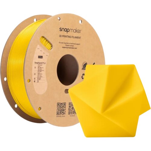 Snapmaker SnapSpeed PLA Yellow (RFID) - 1,75 mm / 1000 g Cene