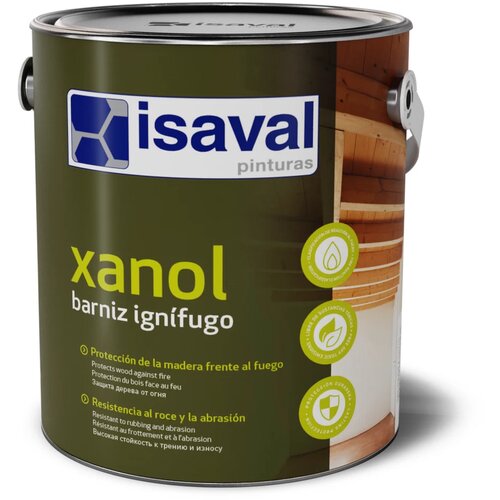 Isaval Xanol vatrootporni lak Saten 0,75l Slike