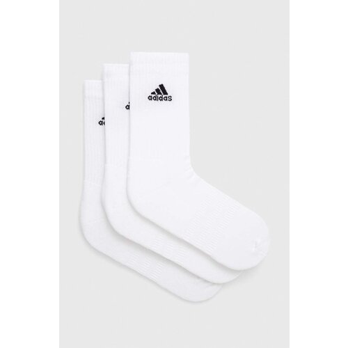 Adidas Nogavice Performance 3-pack bela barva Slike