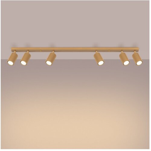 Nice Lamps stropna svjetiljka u zlatnoj boji 6,5x117 cm gleam &amp;ndash; Slike