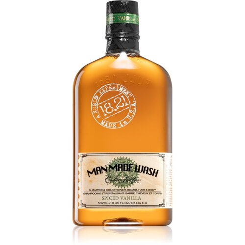 18.21 Man Made Spiced Vanilla Wash 3 u1 &scaron;ampon, regenerator i gel za tu&scaron;iranje za kosu, bradu i tijelo 532 ml Cijene