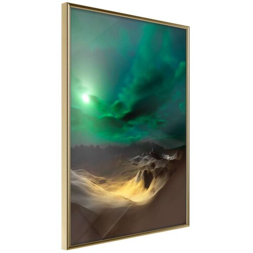  Poster - Green Moon 40x60 Slike