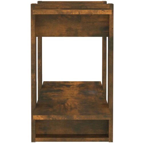  Knjižna omara/pregrada dimljeni hrast 80x30x51 cm, (20620207) Slike