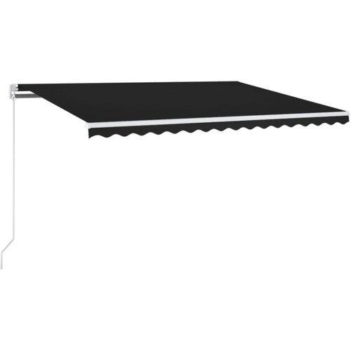Maison Chic Ročno zložljiva tenda - Senčniki 400x350 cm antracitna, (22041540) Slike