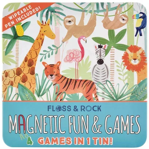 Floss&Rock® magnetne društvene igre magnetic fun&games jungle