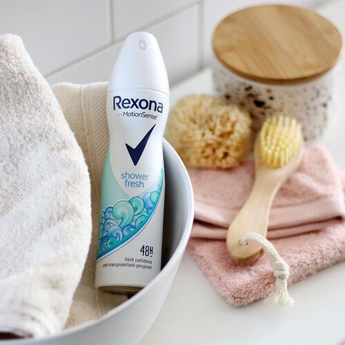 Rexona Motionsense Shower Fresh 48H antiperspirant deodorant v spreju 150 ml za ženske Cene