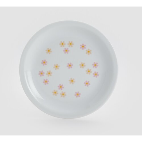Reserved - Cvetlični porcelanasti krožnik - Večbarvno Cene