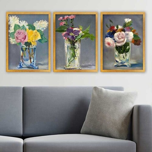 Wallity Set uramljenih slika 3AC_UN7124565, 3 Dela Cene