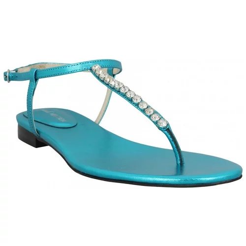 Atelier Mercadal Sandali & Odprti čevlji Elisa Cuir Femme Azur Modra