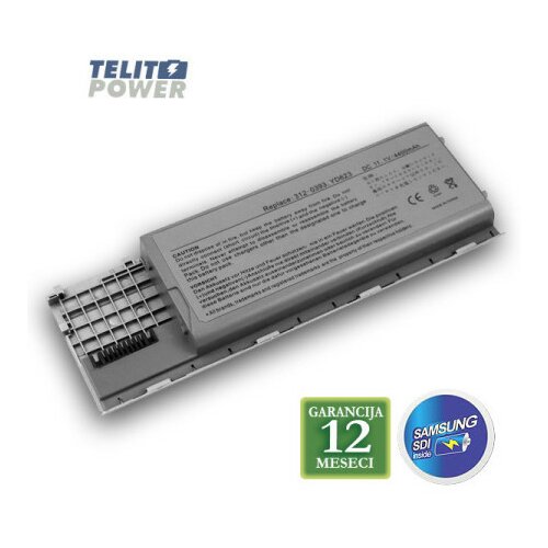 Telit Power baterija za laptop DELL Latitude D620 11.1V 5200mAh ( 0452 ) Slike