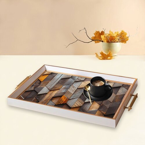 Aberto Design Poslužavnik TPB9898 50 x 29 x 3.5 cm, Šareni Cene