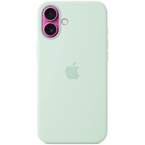 Apple silikonska maska za iPhone 16 Plus sa MagSafe-om &amp;ndash; Aquamarine Slike