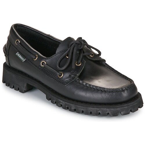 Sebago Mokasini &amp;amp; Jadralni čevlji RANGER WAXY WOMAN Črna Slike
