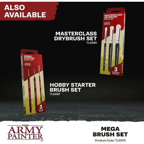 The Army Painter Brush Set - 1 set Slike