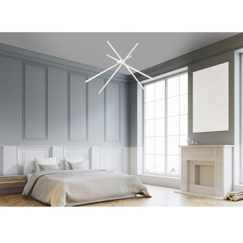 MAXLIGHT P0270 - LED luster na sajli SPIDER LED/33W/230V beo Slike