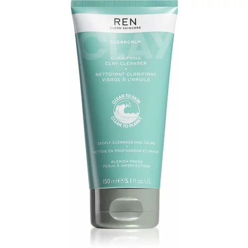 REN Clean Skincare Clearcalm 3 Clarifying Clay Cleanser