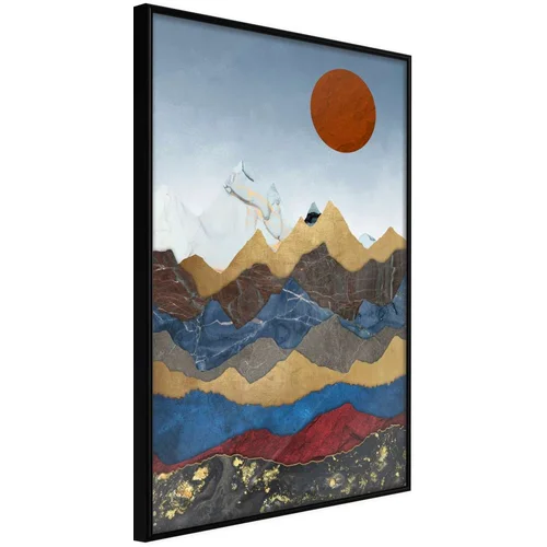  Poster - Red Sun 30x45