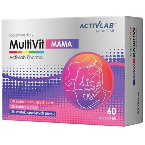 ACTIVLAB Multivitamini za nosečnice MultiVit Mama Pharma (60 kapsul) Slike