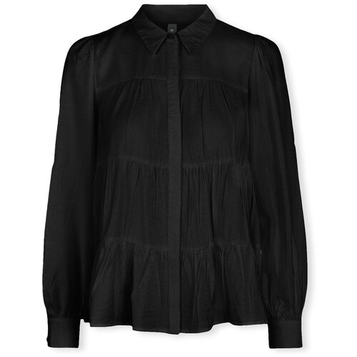 Y.a.s Topi & Bluze YAS Noos Pala Shirt - Black Črna Cene
