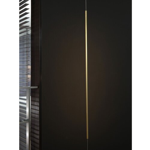 Nova Luce Medeninasta aluminijasta LED stoječa svetilka (vi&amp;scaron;ina 300 cm) Elettra &amp;ndash; Slike