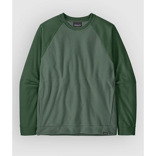 Patagonia Micro D Crewneck Pulover canopy green Cene