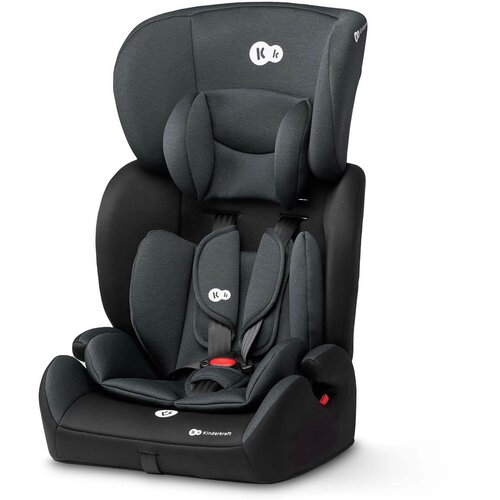 Kinderkraft otro&amp;scaron;ki avtosedež comfort up&amp;trade; 2 i-size 1/2/3 (76-150 cm) black Slike