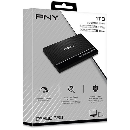 Pny CS900 1 TB 2.5 Serial ATA III 3D TLC Slike