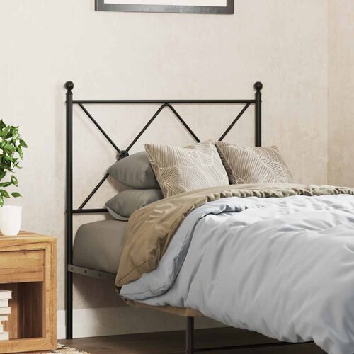  Metalno zamjensko uzglavlje crno 80 cm Cene