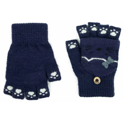 Art of Polo Kids's Gloves rk23370-7 Navy Blue