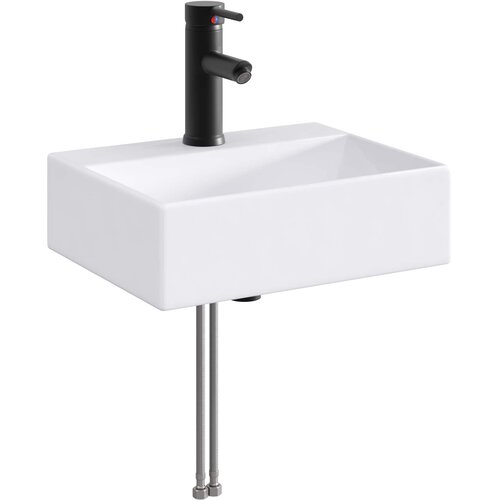 Umivaonik za kupaonicu Mat Crna 39 x 30,5 x 12,5 cm Metal Cijene