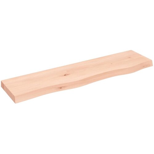 vidaXL Zidna polica 80 x 20 x 4 cm od neobrađene masivne hrastovine Cijene