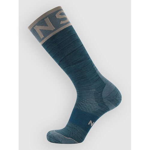 Mons Royale Merino Snow Funkcijske nogavice goblin blue Slike