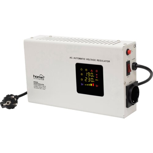 Home stabilizator napona sa relejem AVR2000S, 2000VA, bijeli Cijene