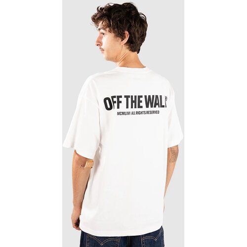 Vans Original Standards Statement T-shirt white / black Cene