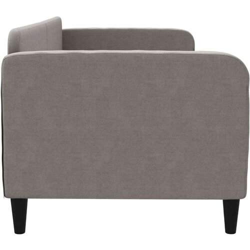  Dnevni krevet smeđesivi 80 x 200 cm od tkanine Slike