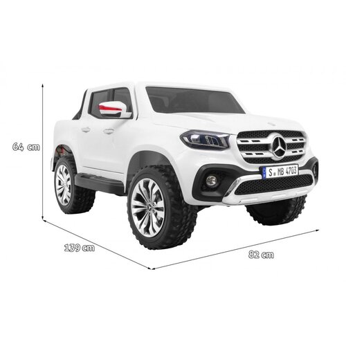  Licenciran avto na akumulator Mercedes Benz X-Class - bel Slike